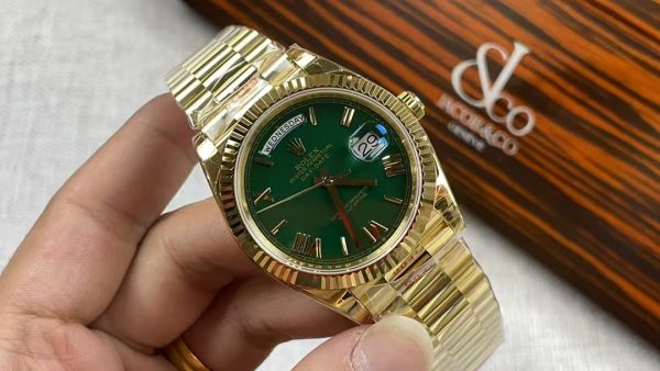 劳力士 Day-Date 18k 黄金 40 毫米